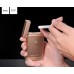 HOCO 4000mAh Power Bank Anti-Wind Cigarette Lighter Aluminium Case - Gold